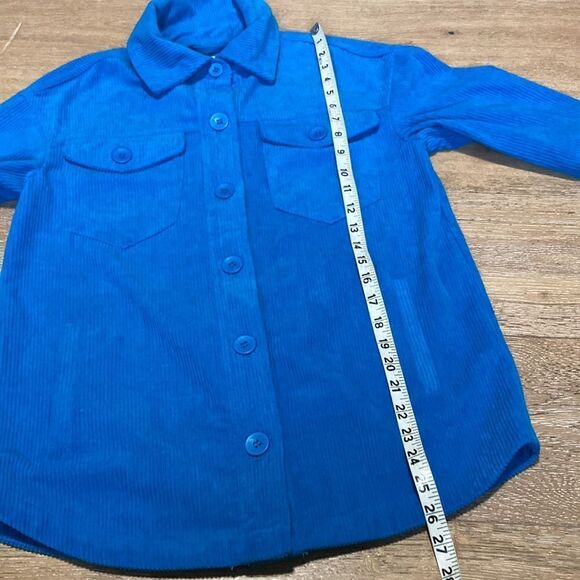 Anthropologie Avec Les Filles oversized blue corduroy Shakett jacket -XS - Picture 7 of 8
